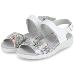 Damen Semler Sandalen FLOWER-SAMT/SOFT-N. -