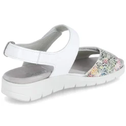 Damen Semler Sandalen FLOWER-SAMT/SOFT-N. -