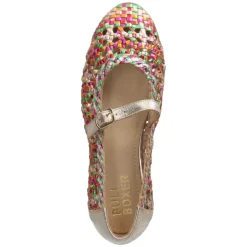 Damen Bullboxer Spangenballerinas -